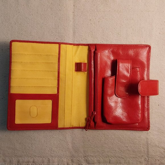 Hobo leather hobo bag AND organizer case - Picture 3 of 13